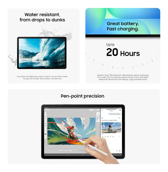 Imagem 5 de 10 de Samsung Galaxy Tab S10 Fe 128gb Wifi Android + Teclado