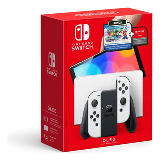 Nintendo Switch OLED + Super Mario Bros. Wonder - Blanco