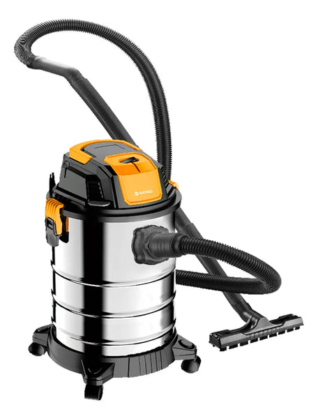 Imagem 1 de 6 de Aspiradora Sopladora Seco Líquido Suono 25 Litros 1300w Color Plateado