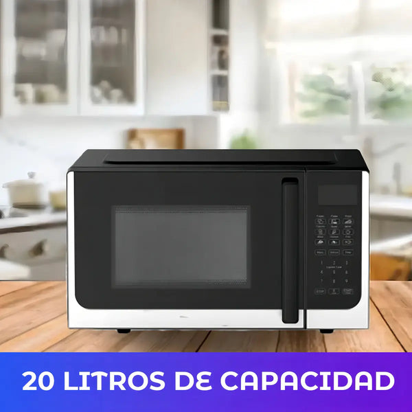 Imagem 6 de 7 de Microondas Digital Oryx de 20 L para Cocina, Color Negro