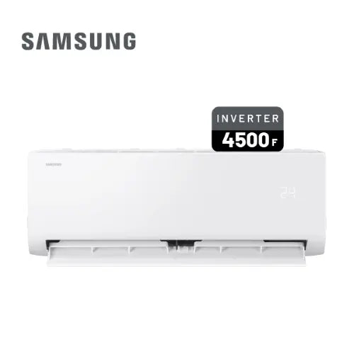 Imagem 2 de 5 de Aire Acondicionado Split Frío/Calor Samsung Inverter 4500 Frigorías Ar40f18 Blanco