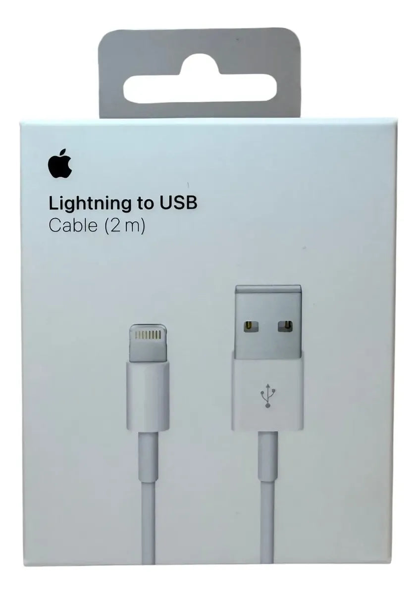 Cable Apple Usb A Lightning 2 Metros iPhone - Image 1