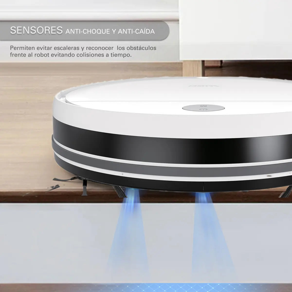 Aspiradora Robot Sansei Rvcs23pi 5 modos de limpieza Sensor Antichoque - Image 8