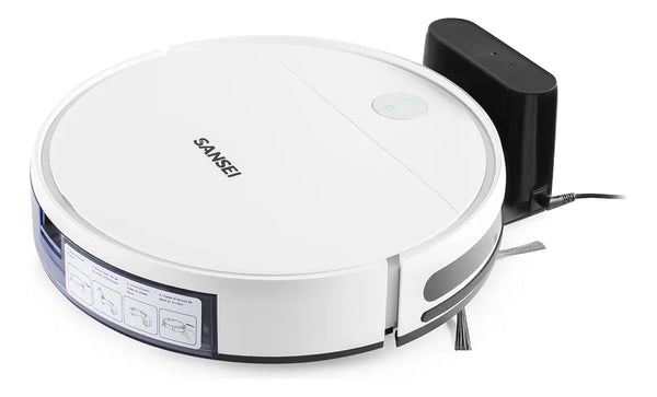 Imagem 11 de 12 de Aspiradora Robot Sansei Rvcs23pi 5 modos de limpieza Sensor Antichoque