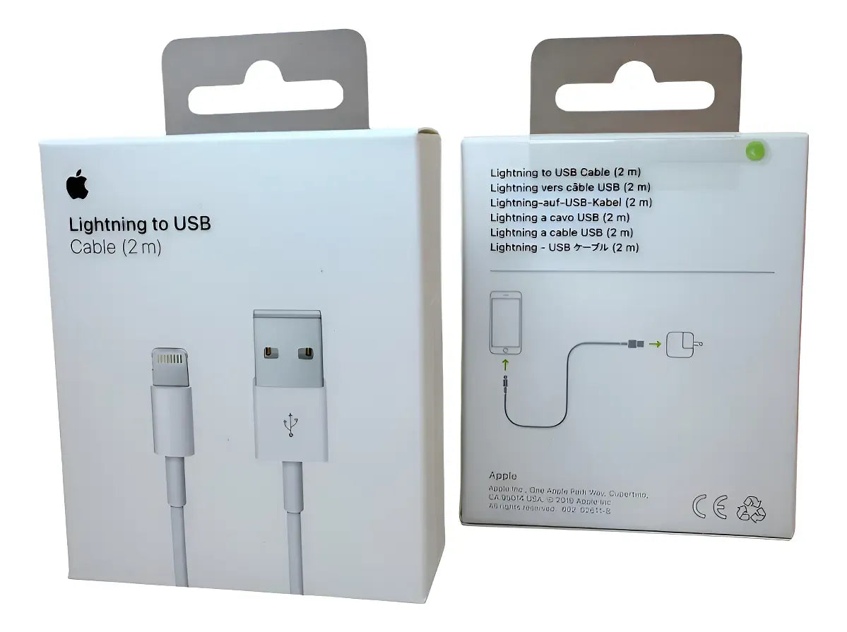 Cable Apple Usb A Lightning 2 Metros iPhone - Image 6