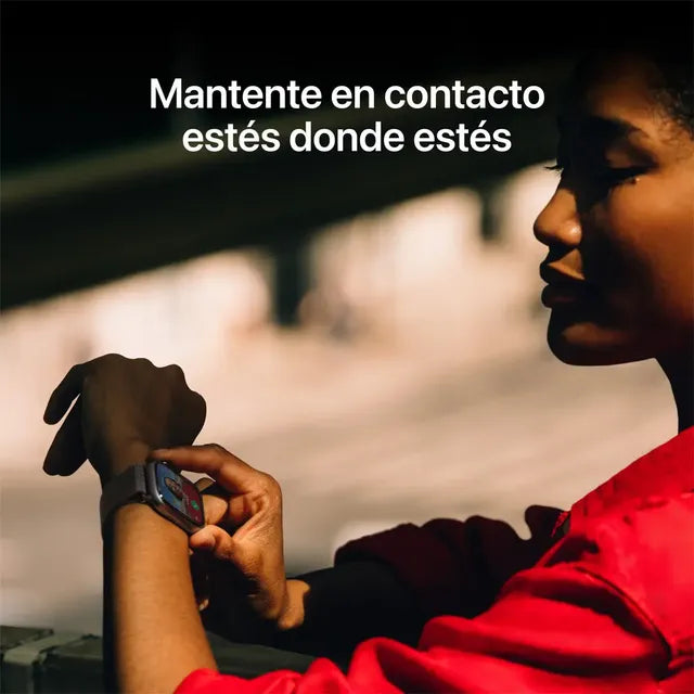 Apple Watch Series 11 GPS • Caja de aluminio gris espacial de 46 mm • Correa deportiva negra - Image 7