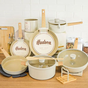 Set Hudson Harmony 10 Pzs Antiadh Cerámico Inducción